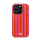 HOT PINK STRIPE MAGSAFE CASE