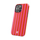 HOT PINK STRIPE MAGSAFE CASE