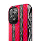 PINK ZEBRA CHECK MAGSAFE CASE
