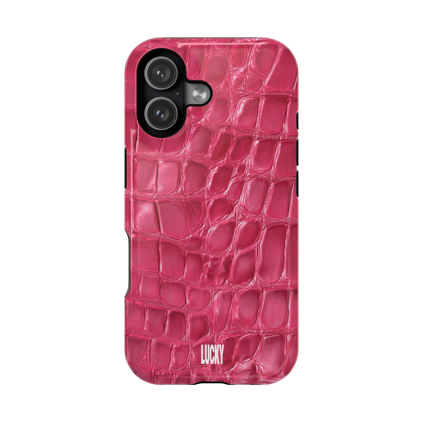 PINK CROC MAGSAFE CASE