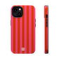 HOT PINK STRIPE MAGSAFE CASE
