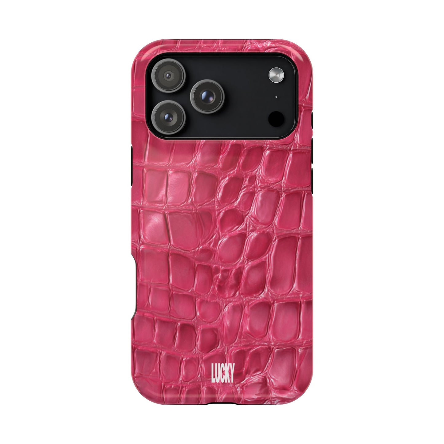 PINK CROC MAGSAFE CASE