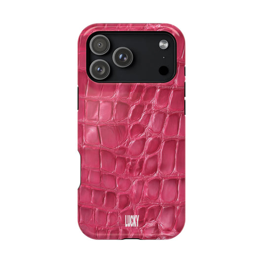 PINK CROC MAGSAFE CASE