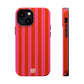 HOT PINK STRIPE MAGSAFE CASE