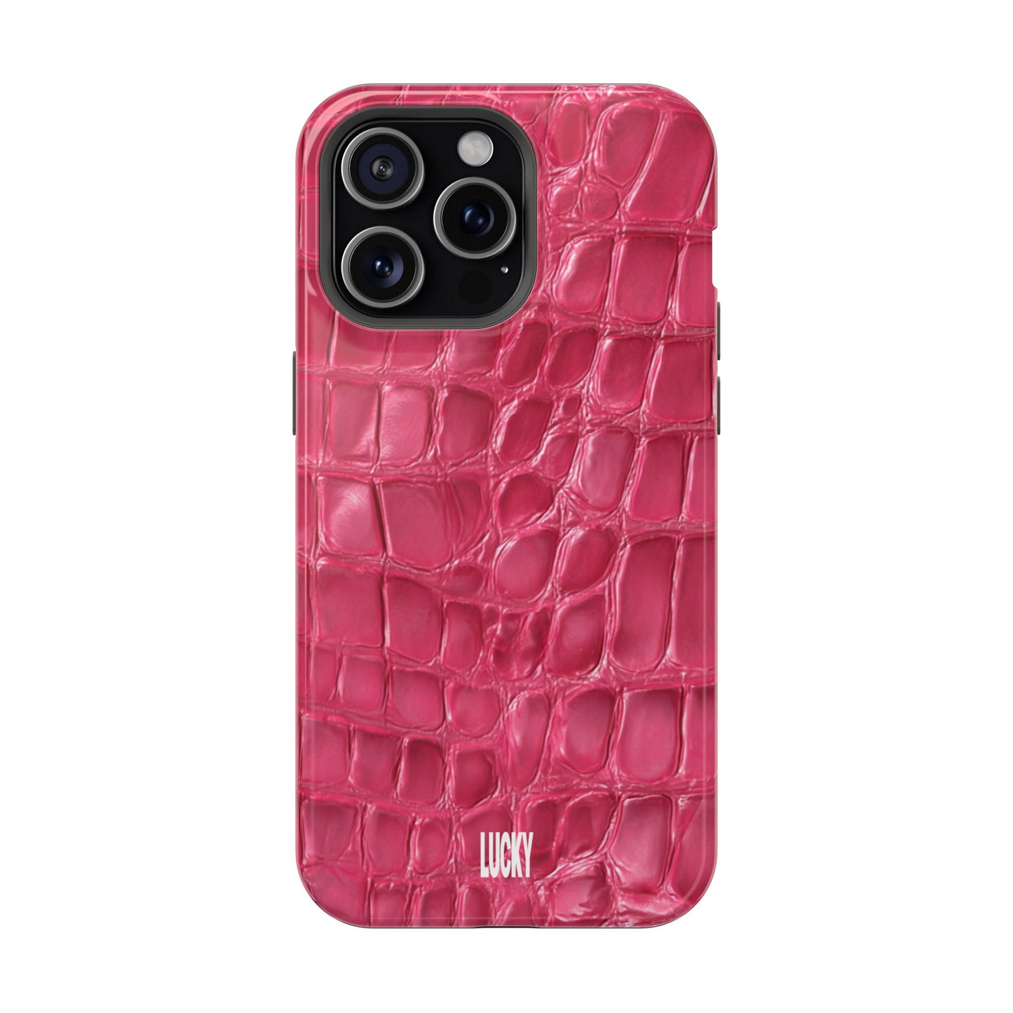 PINK CROC MAGSAFE CASE