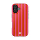 HOT PINK STRIPE MAGSAFE CASE