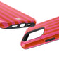 HOT PINK STRIPE MAGSAFE CASE