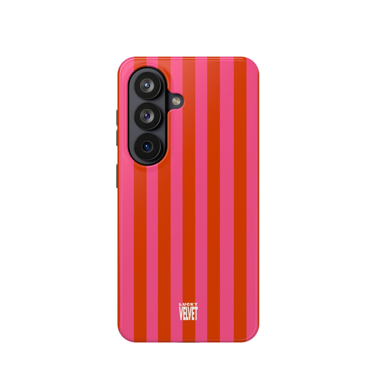 HOT PINK STRIPE MAGSAFE CASE