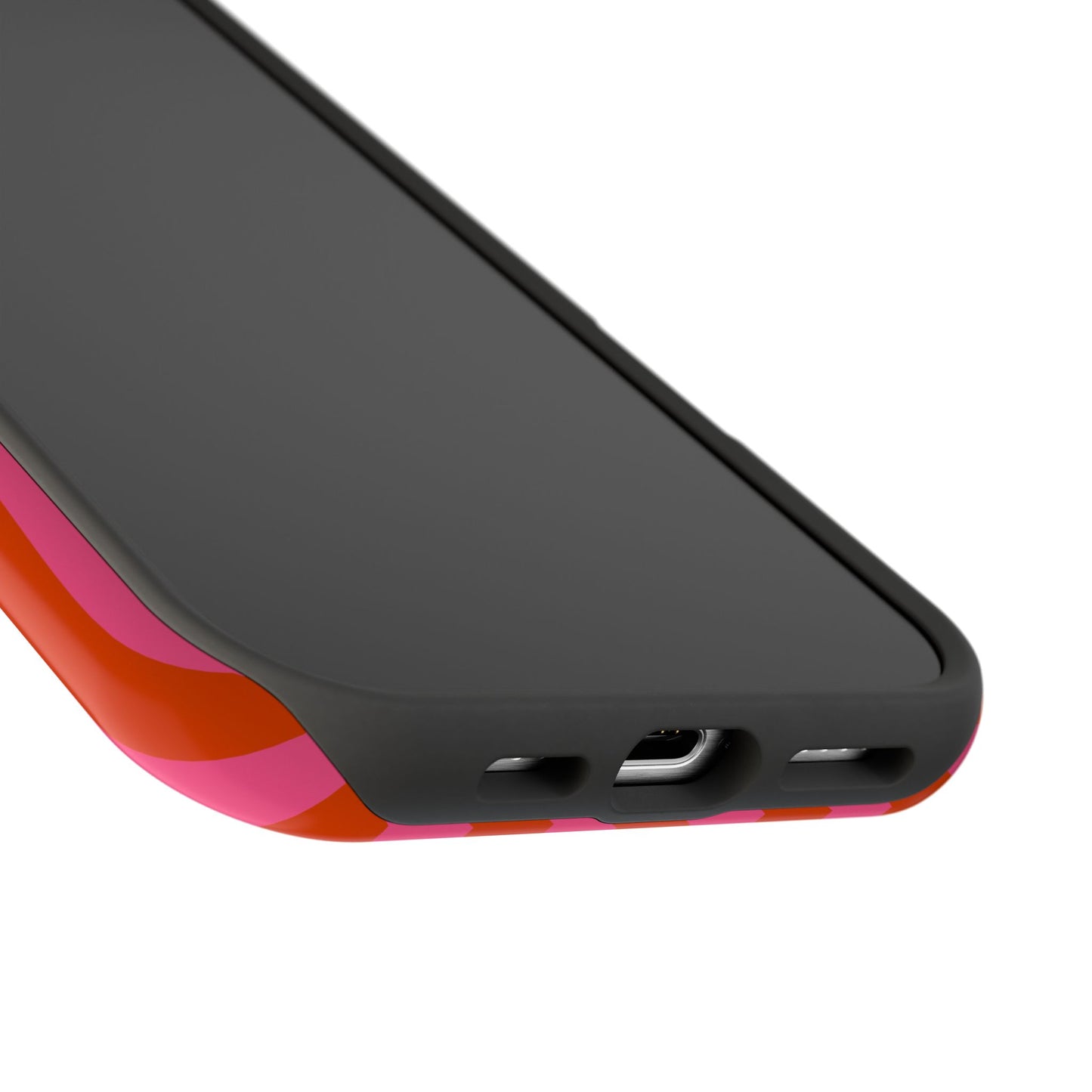 HOT PINK STRIPE MAGSAFE CASE