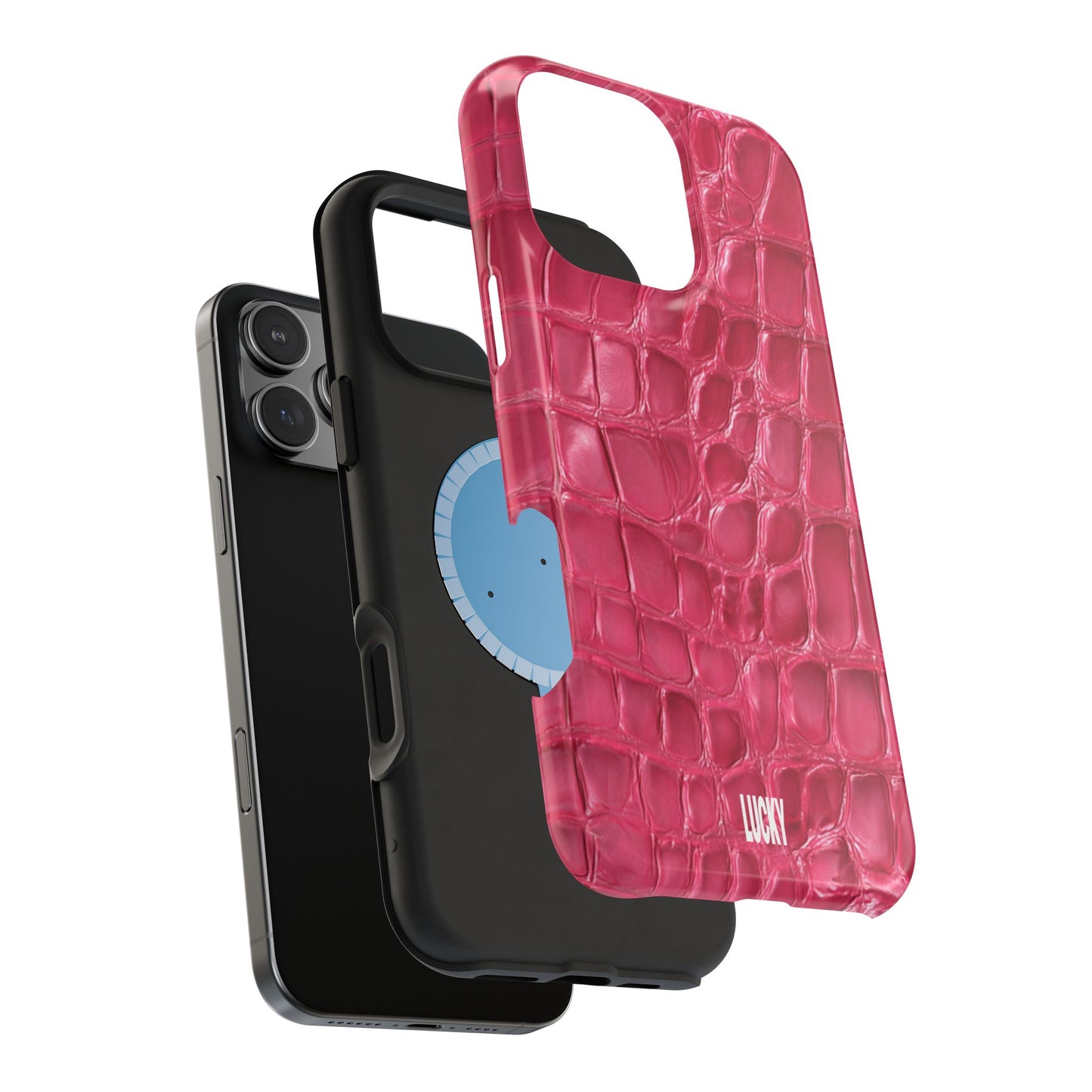 PINK CROC MAGSAFE CASE