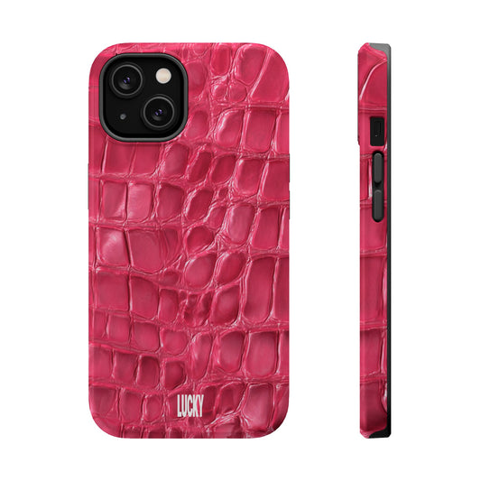 PINK CROC MAGSAFE CASE